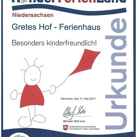 Casa de Férias Gretes Hof